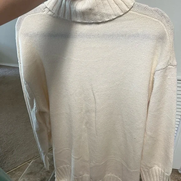 Cream A New Day Turtleneck Sweater Size M - Picture 5 of 12